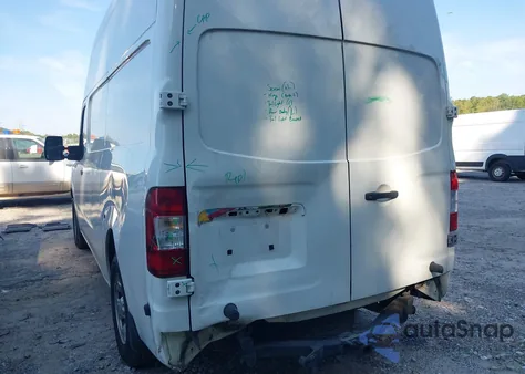 2018 Nissan Nv Cargo Nv2500 Hd Sv V8 from USA, damaged, VIN 1N6AF0LY8JN817917